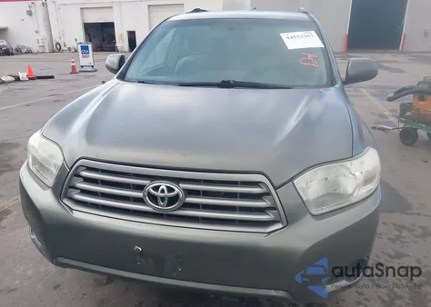 2010 Toyota Highlander Base V6 from USA, damaged, VIN 5TDBK3EHXAS006972